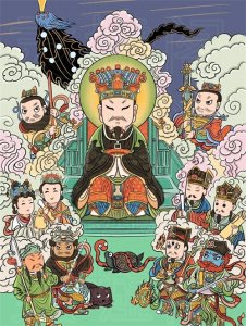 ​禅道集‖道家的萌化神仙们壁纸