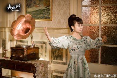 ​赵丽颖搭档陈伟霆出演南派三叔老九门 民国复古妆容太娇俏！