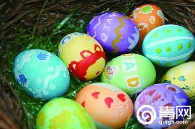 ​清明节手绘彩蛋 娃娃们学传统