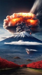 ​日本火山爆发