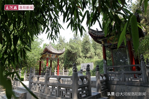 河南洛阳白马寺里的狄仁杰墓碑丢了？官方：只是移走和保存起来了
