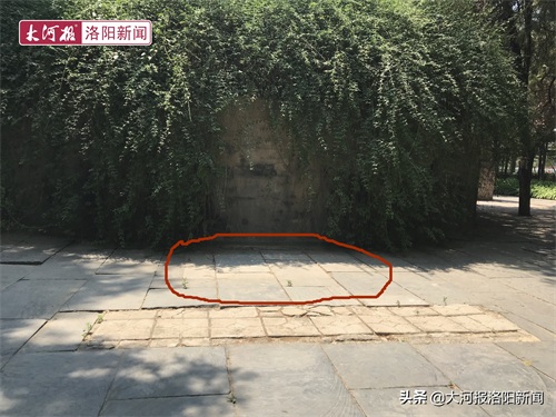 河南洛阳白马寺里的狄仁杰墓碑丢了？官方：只是移走和保存起来了