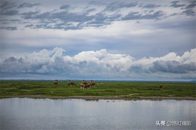 ​内蒙古第二大湖泊，赤峰达里湖，如大海般辽阔，水天一色格外迷人