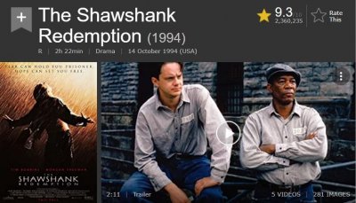 ​豆瓣9.7史上最高，《肖申克的救赎》被高估了吗？