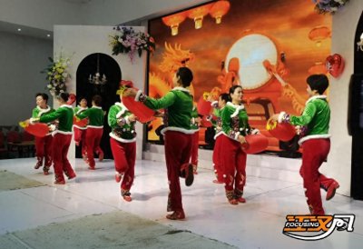 ​欢聚一堂 江汉风志愿者联合会热闹迎新春