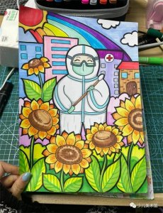 ​35张超好看的一组创意少儿创意画画，张张精品，敬畏作者收藏