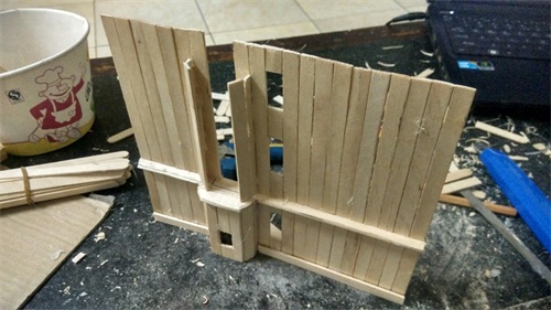 别墅模型——零基础手工制作（第一部分）