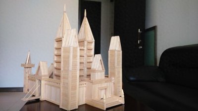 ​别墅模型——零基础手工制作（第一部分）