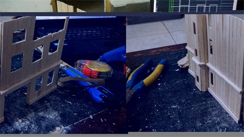 别墅模型——零基础手工制作（第一部分）