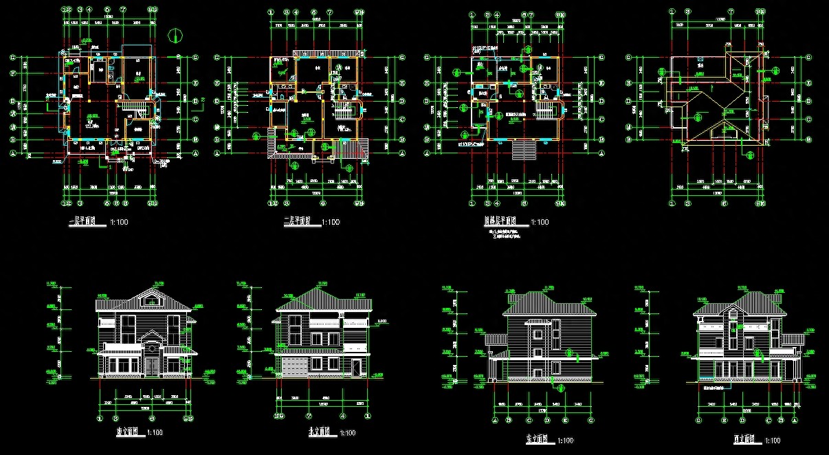 别墅模型——零基础手工制作（第一部分）