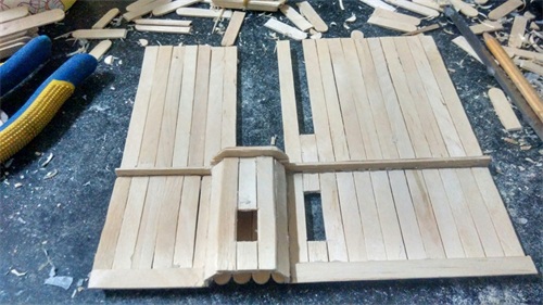 别墅模型——零基础手工制作（第一部分）