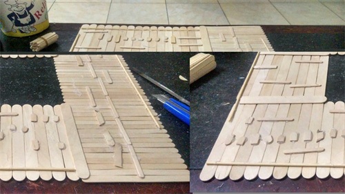 别墅模型——零基础手工制作（第一部分）