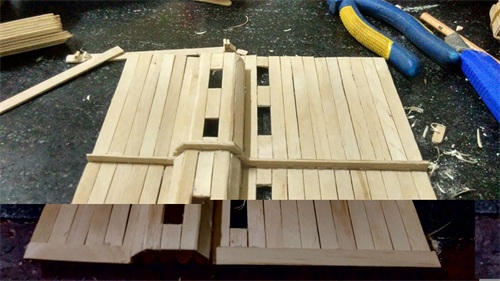 别墅模型——零基础手工制作（第一部分）