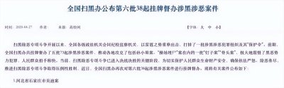 ​2020年国督一号案，黑老大吴迪独霸石家庄20年，涉黑6.5亿