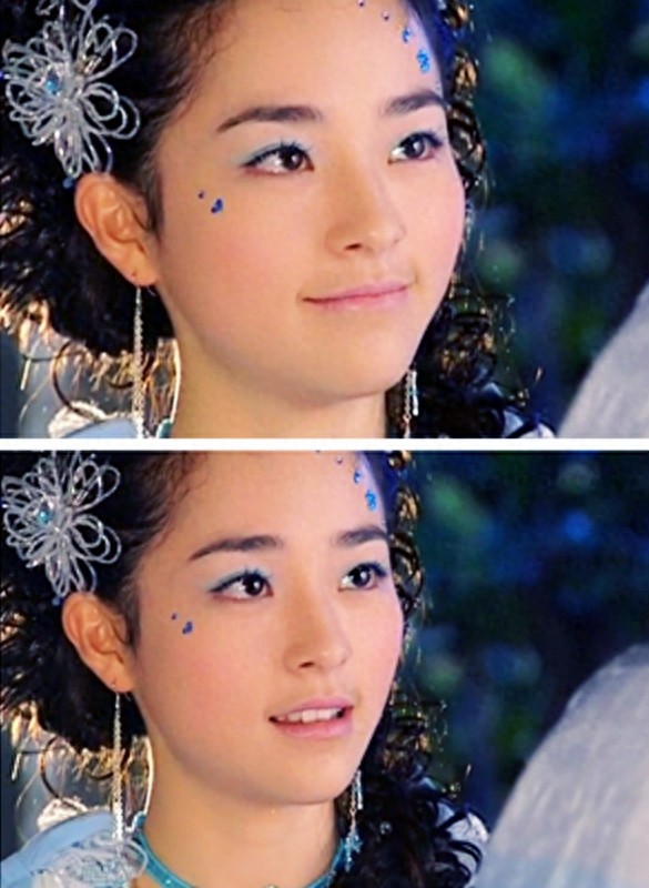 这位叫“雪精灵”的古装美女子,还真是人如其名的冰雪仙子一枚