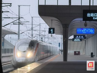 ​到发旅客数近百万人次！高铁自贡站2025春运新突破