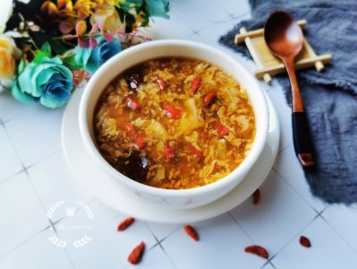 ​快手早餐：红糖鸡蛋醪糟汤