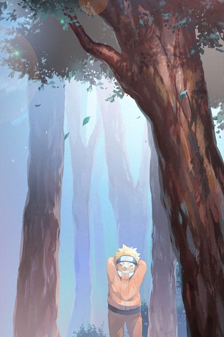 火影忍者手机高清壁纸，鸣人是真的帅